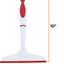 Escobilla goma multiusos sin rayas 6-10pulg rojo