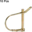 10 Pzas Pin Bloqueo Eje 3/16x1-5/8 Dorado para Barco Kayak