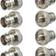 8 Pzas Adaptador SMA hembra a BNC hembra para UV-5R