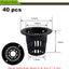 Macetas plástico malla ranurada 2.75" 40 Uds