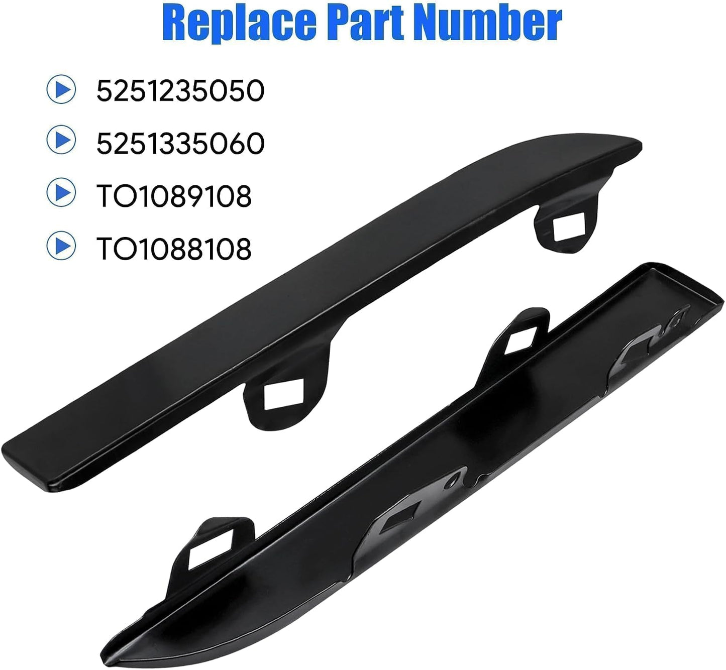 Set rejilla parachoques Toyota Taca
