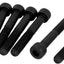10 Pzas Tornillo Hex M8 Acero Grado 12.9