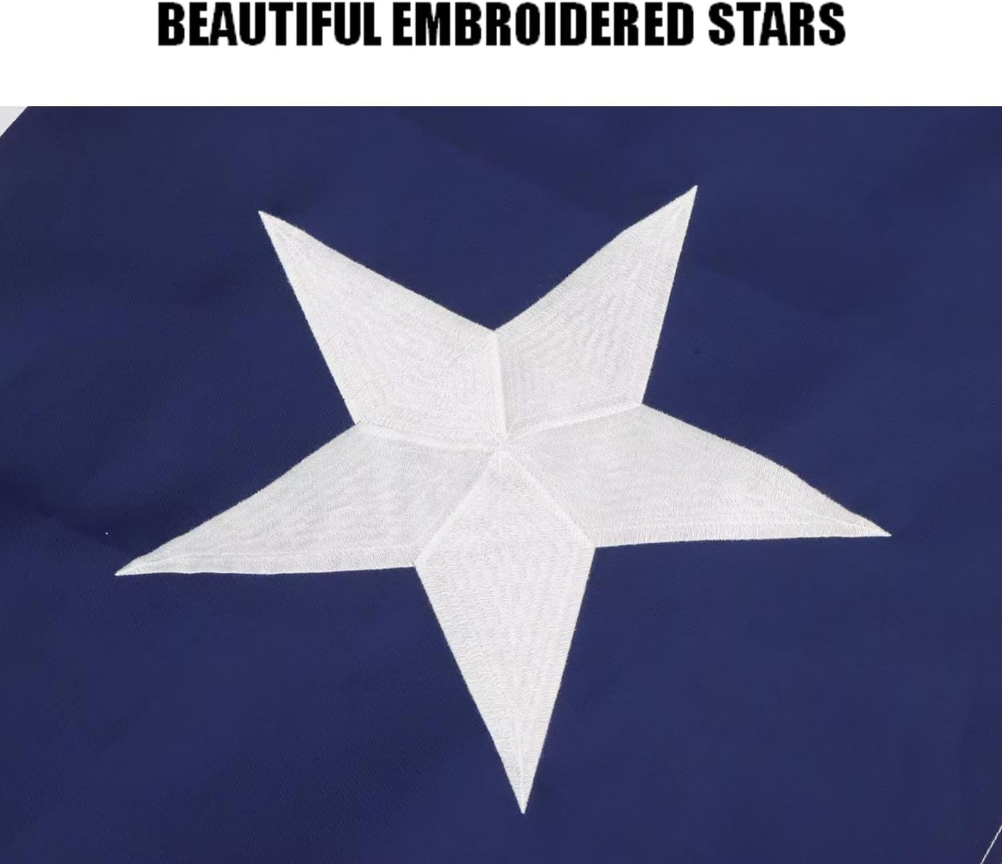 Bandera Texas 3x5ft 210D Oxford 4 filas dobladillos
