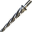 Escariador 1/2pulg M2 HSS 5 flautas espiral acero aluminio madera