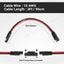 Cable extensión SAE 10 AWG 3 pies conector RV