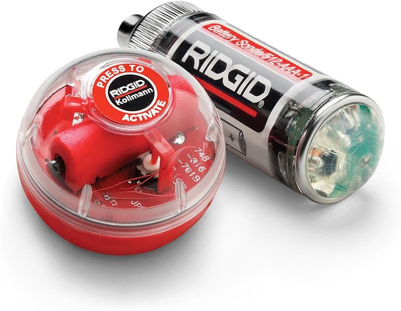 Transmisor localización tuberías 512Hz Rojo/Negro