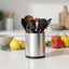 Soporte utensilios cocina acero inox giratorio 360° 3 comp