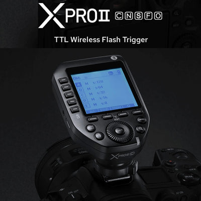 Disparador flash inalámbrico XproII-C E-TTL II 2.4G