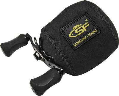 Cubierta neopreno carrete baitcaster ajuste 50-200 serie