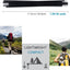 Postes aluminio reemplazo tienda campaña preensamblada negra