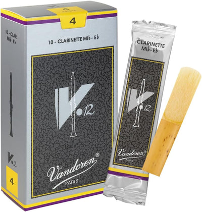Clarinetes Eb V.12 Cañas Fuerza 4 Caja 10