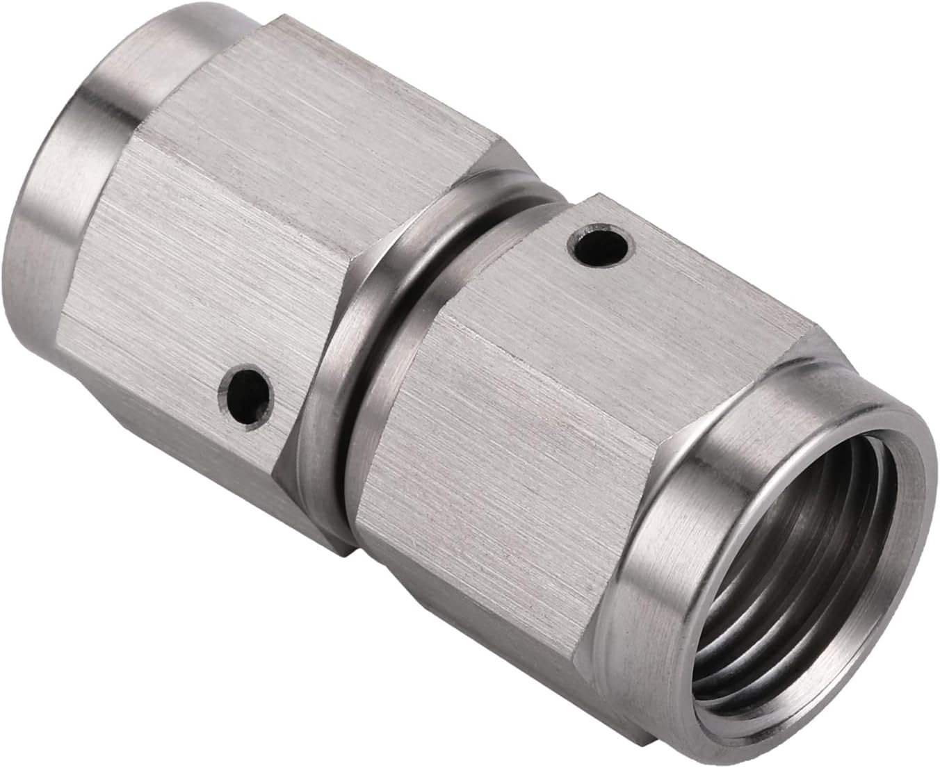 Acoplador 6AN hembra acero inox giratorio