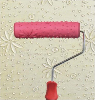 Rodillo pintura textura 7pulg mango plástico patrón D0
