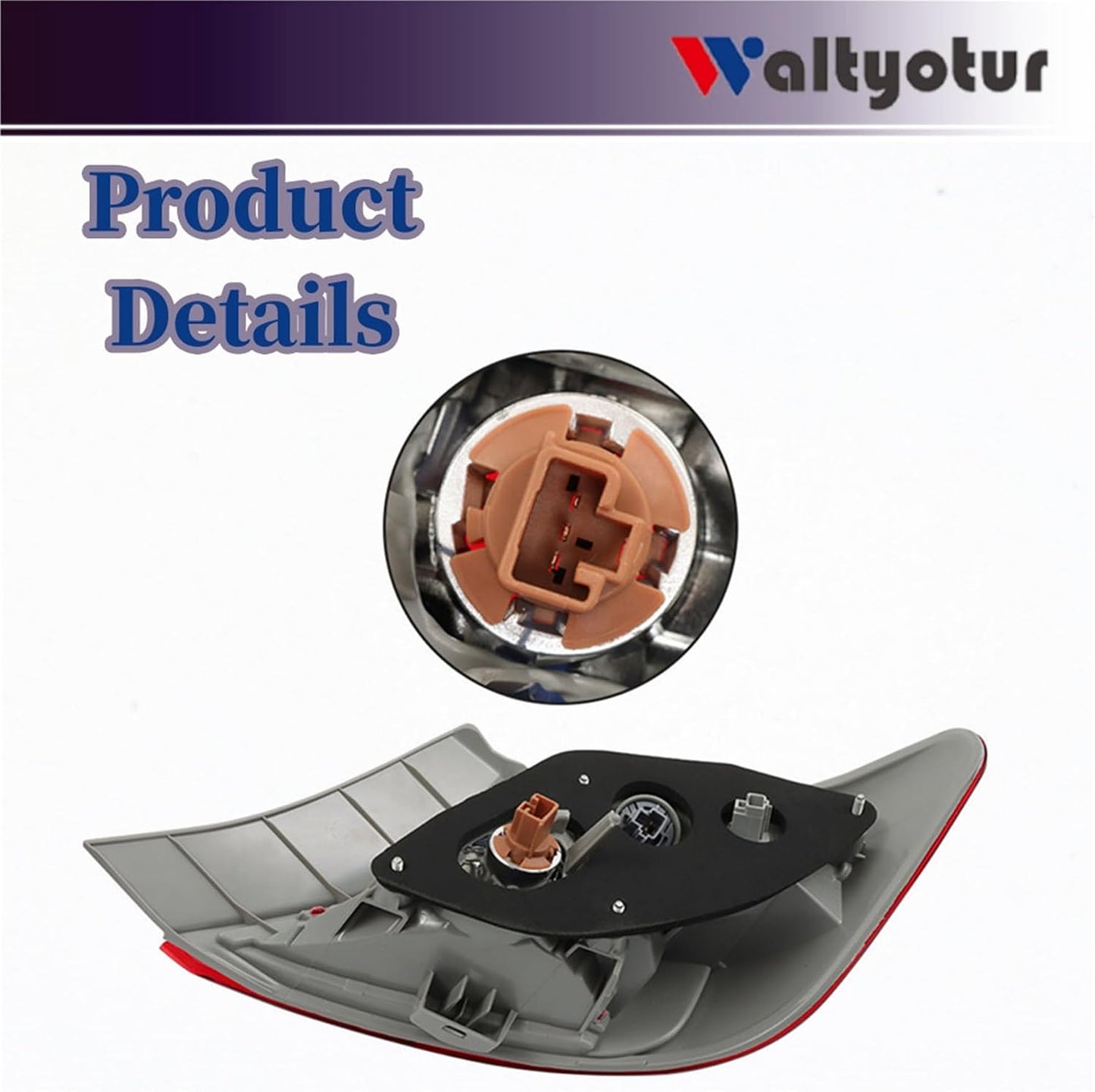 Luces traseras claras/rojas izq conductor repuesto Camry