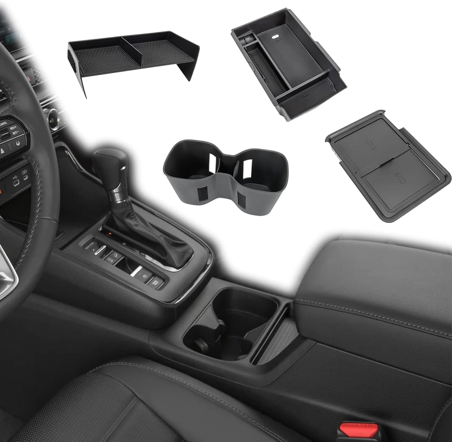 4 Pzas Organiz. Consola Central Honda CRV