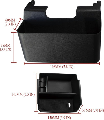 Organiz. consola central Jeep Wrangler 2011-18 JK 2/4