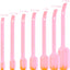 Juego 7 Tazas y Cucharas Medidoras de Plástico Rosa