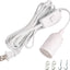 Cable e26 colgante 15ft con interruptor paquete 6