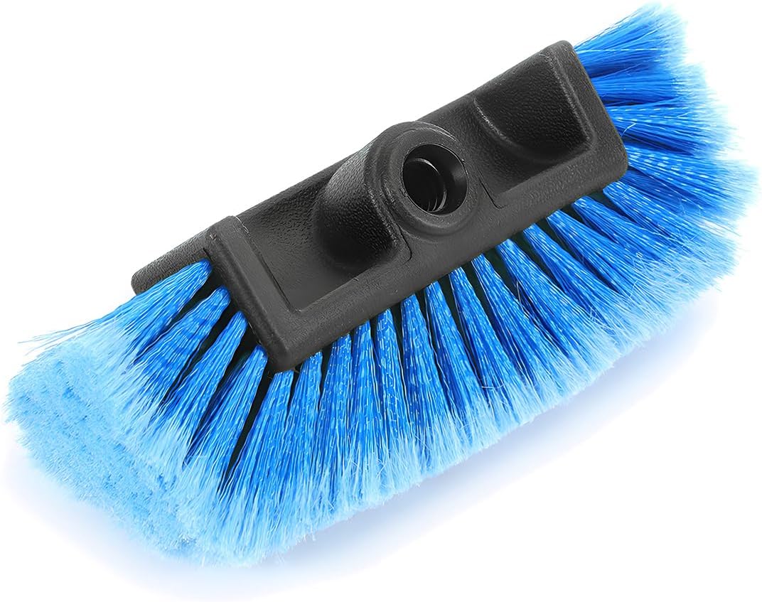 Cabezal cepillo lavado auto 10" cerdas suaves para vehículos