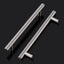 Manijas T acero inox niqueladas para gabinetes set 30