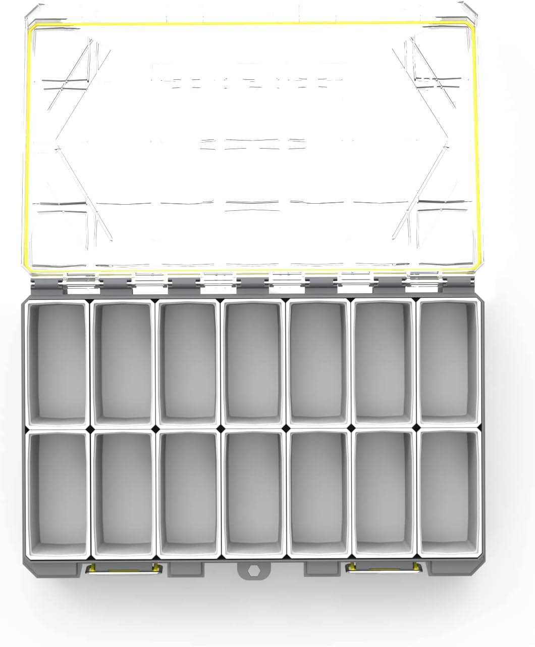 Caja de aparejos modular para señuelos grandes y cebo
