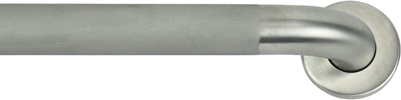 Barra agarre acero inox 1.5x32" oculto seguro