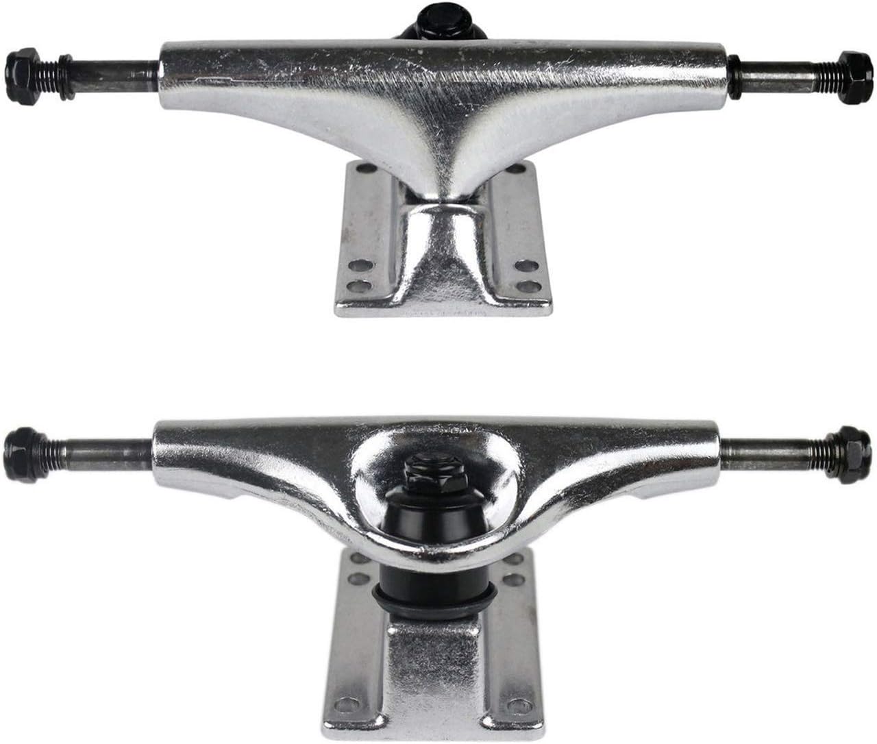 Monopatín completo blanco moose 7.75 con trucks plateados