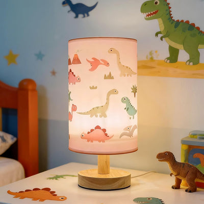 Lámpara dinosaurio decoración niños 16 colores control