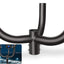 Soporte ajustable para 3 luces estacionamiento poste redondo