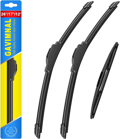 Set 3 limpiaparabrisas 26x17x12" para Honda CR-V