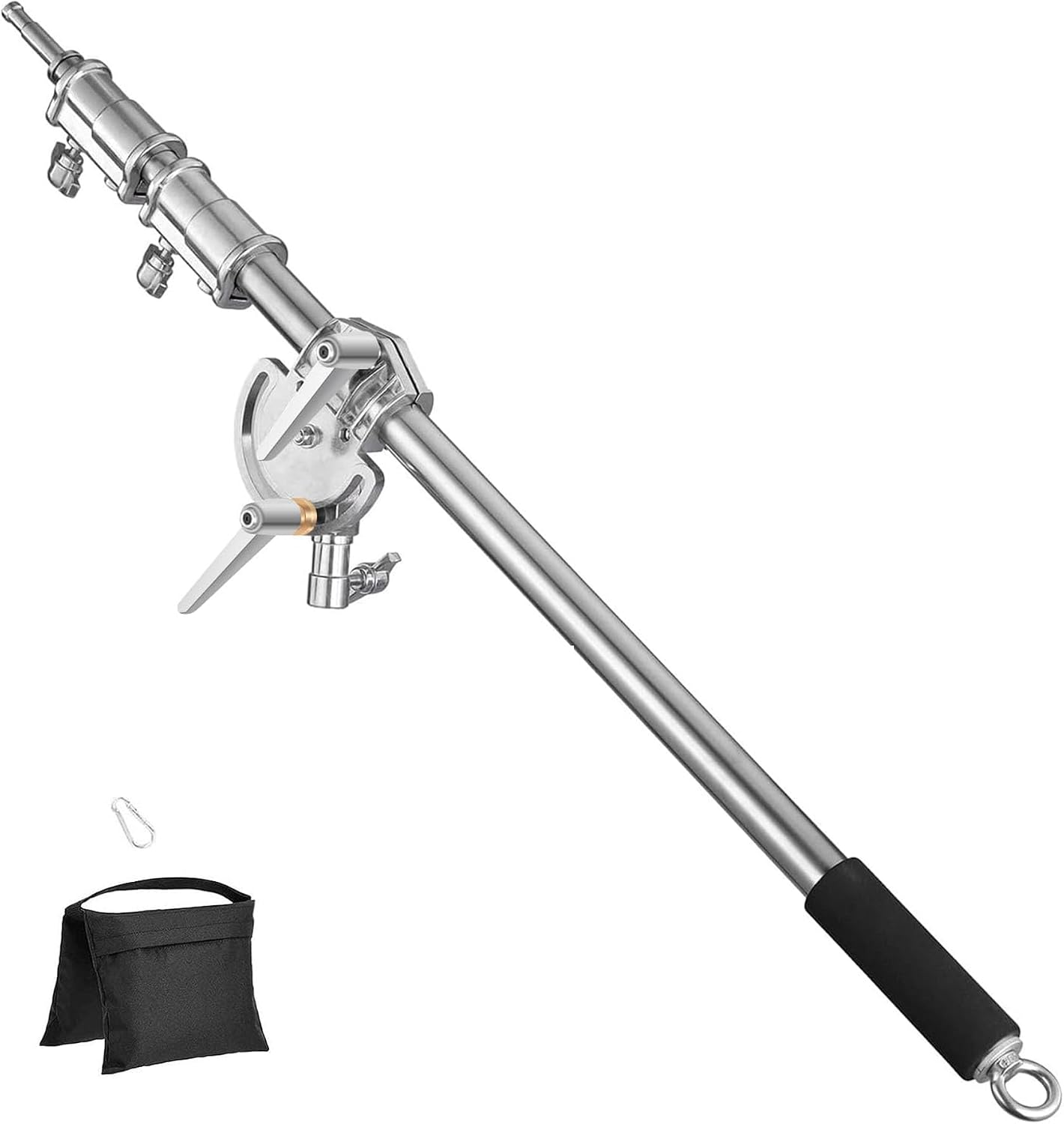 Brazo extensión acero inox ajustable 3.6-8.2pulg