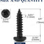 Tornillo madera #7x3/4pulg 100uds cabeza acero inox autorroscante