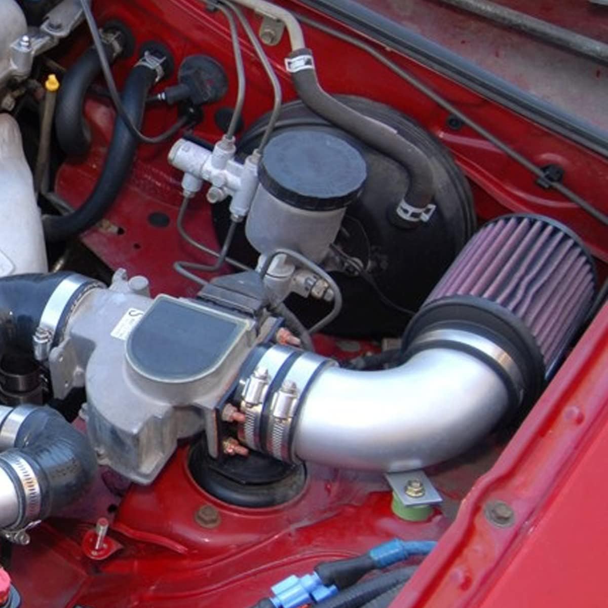 Codo unión aluminio 102mm 4pulg para intercooler turbo