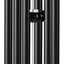 Campanillas viento aluminio 38" tono profundo negro