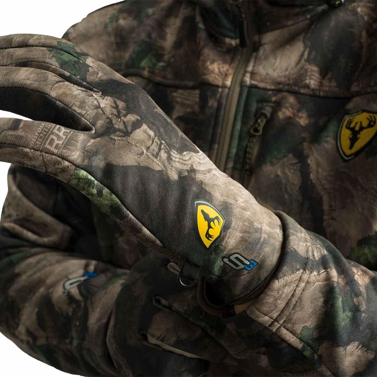 Guantes polar cálidos con pantalla táctil hombre