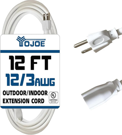 Cable extensión 15A 12" 3 puntas interiores exteriores