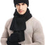 Set gorro bufanda guantes hombre forro polar invierno