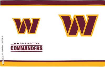 Vaso térmico doble pared Washington Commanders 16oz