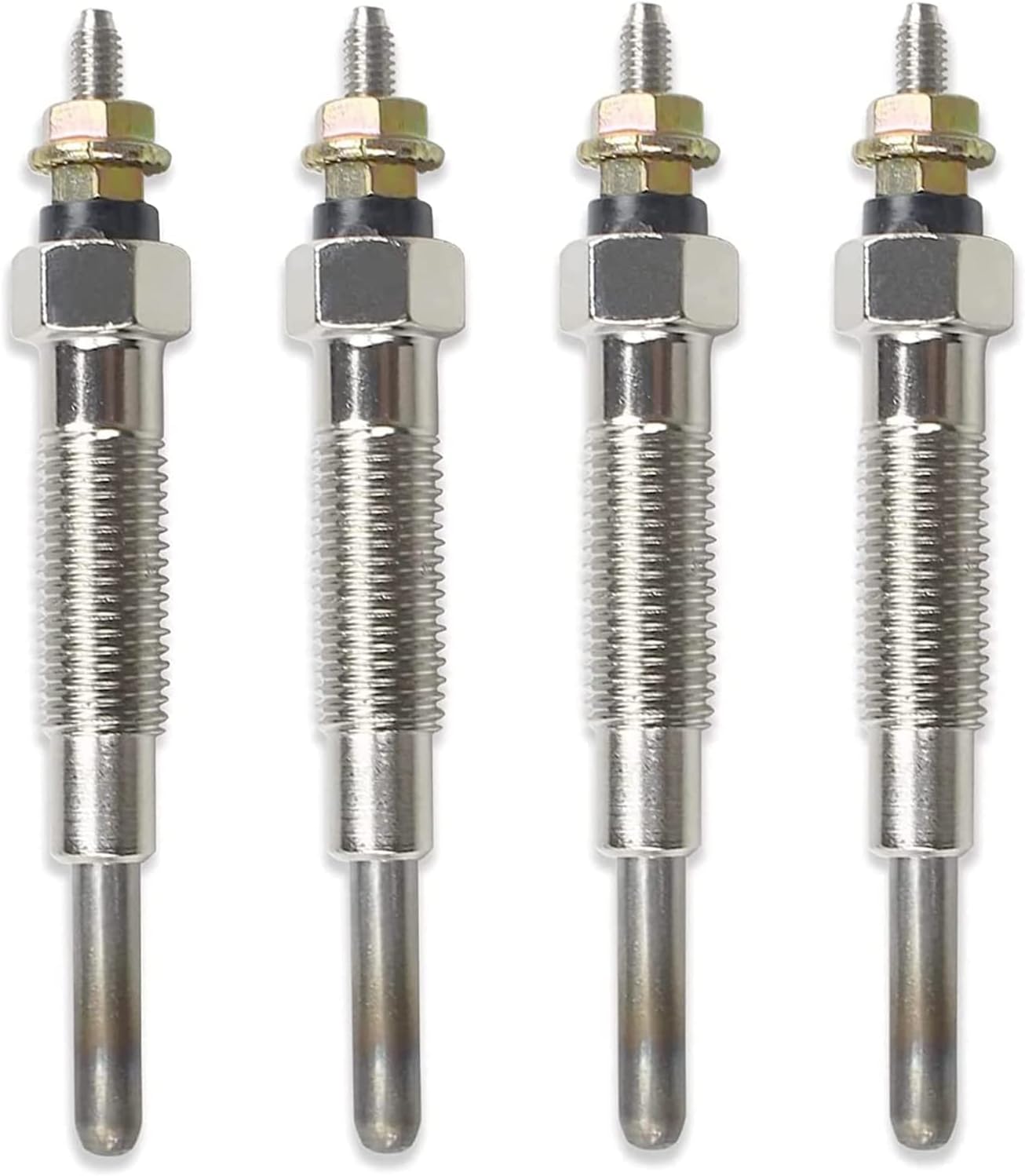 Bujía incandescente 4PCS para Mitsubishi S4S Excavadora