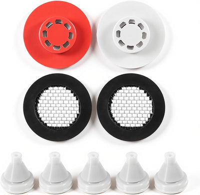 Set 9 restrictores flujo ducha 1.8/2.5 GPM ahorro agua