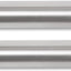 Tubo intercooler aluminio 3.5" 11.8" cepillado set 2
