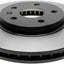 Rotor freno delantero 18a2653 color negro