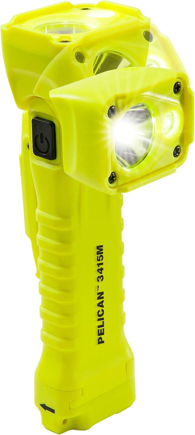 Linterna LED Pelican 3415 ángulo recto clip magnético