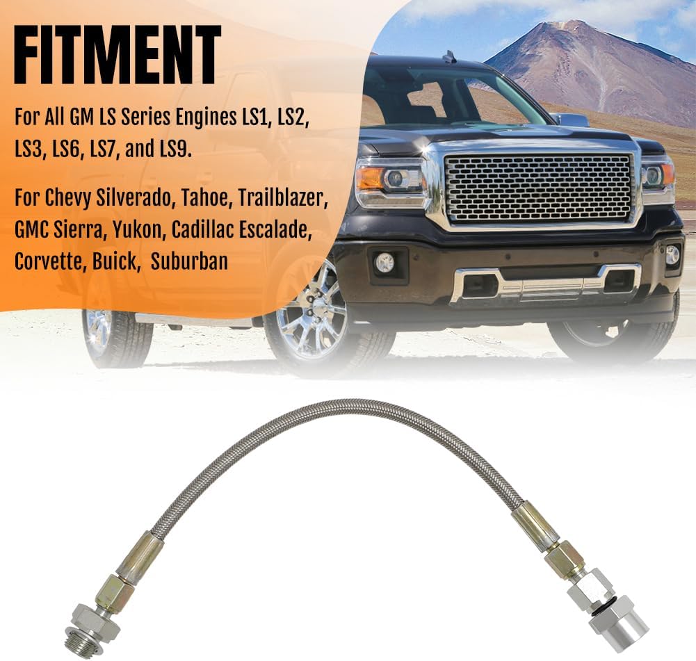 Kit reubicación sensor presión aceite Chevy GMC Cadillac