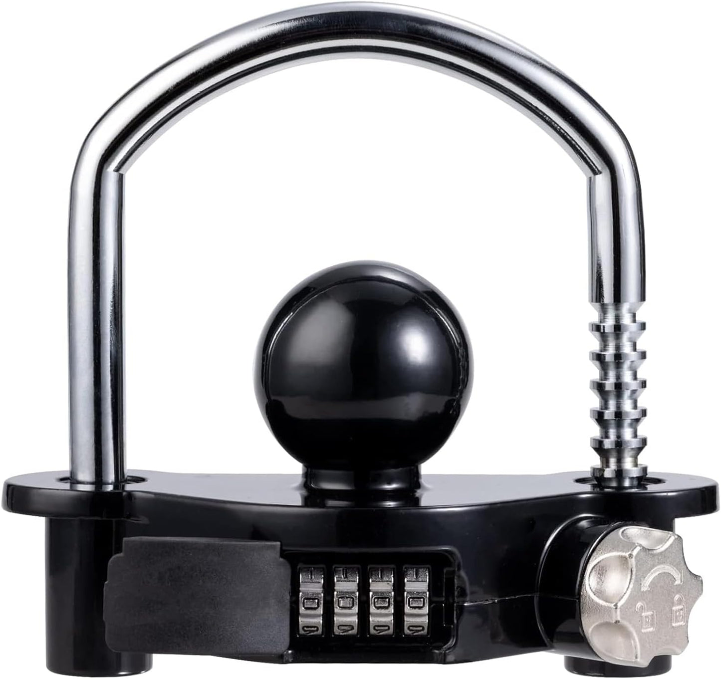 Cerradura remolque negra combinación 1-7/8 2 2-5/16"