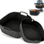 2 Pzas Forro Silicona para Freidora Air Fryer 6qt y 2.5qt