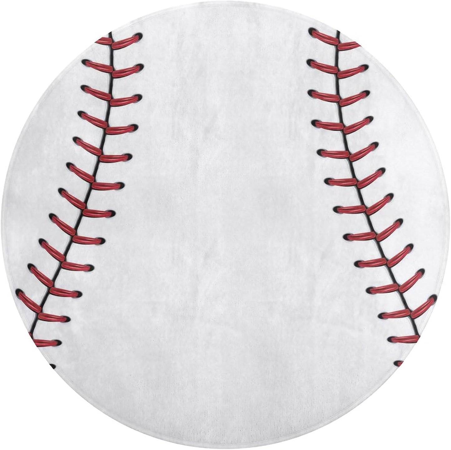 Alfombra redonda béisbol para habitación niños 3ft