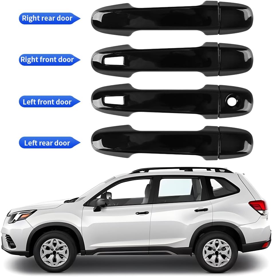 Funda manija puerta coche Subaru 2018-24 ABS negro