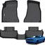 Tapete Dodge Challenger RWD 15-23 antiderrap negro