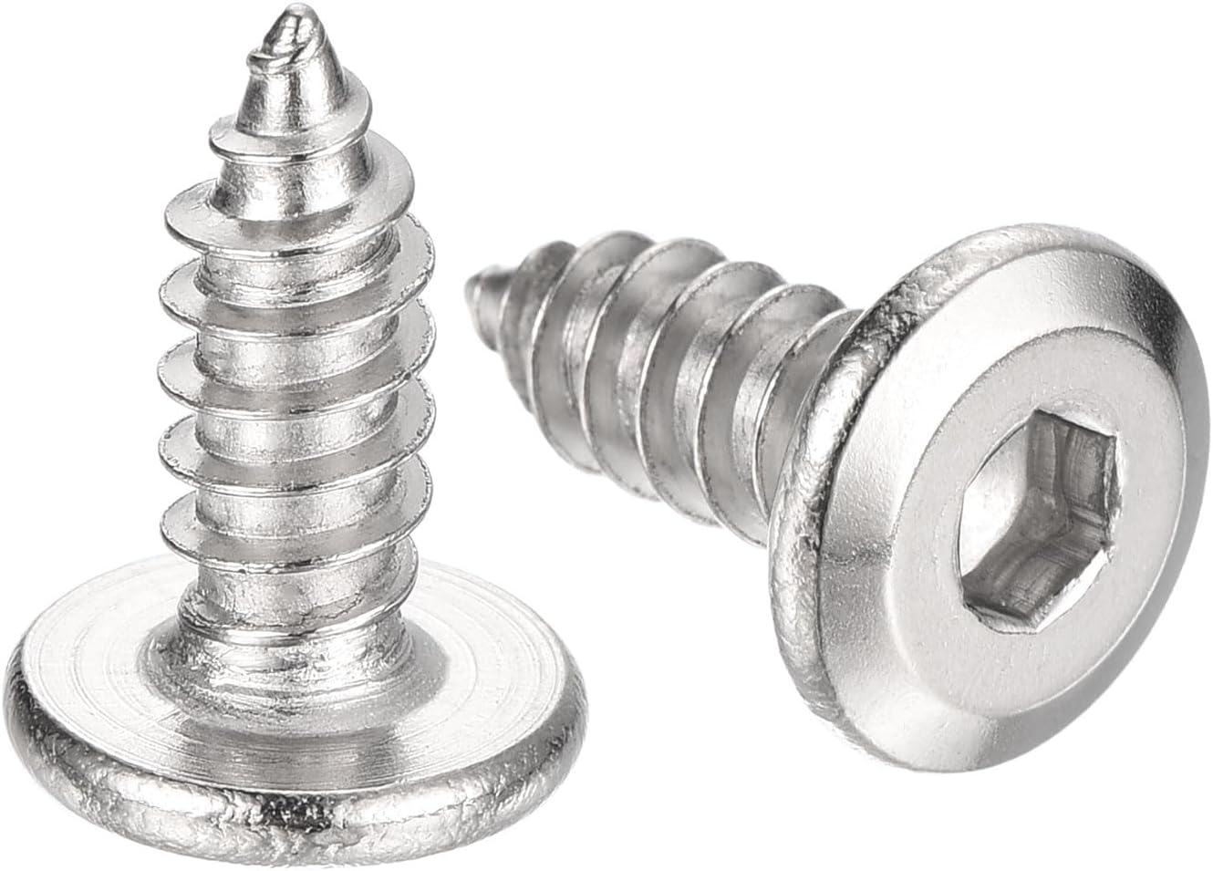 Tornillos M6 x 0.630pulg paquete 50 para muebles madera